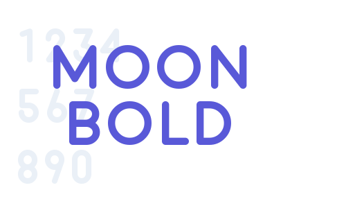 Moon Bold Font