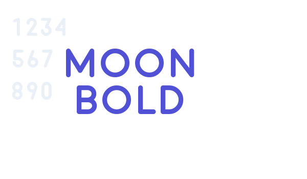 Moon Bold font download