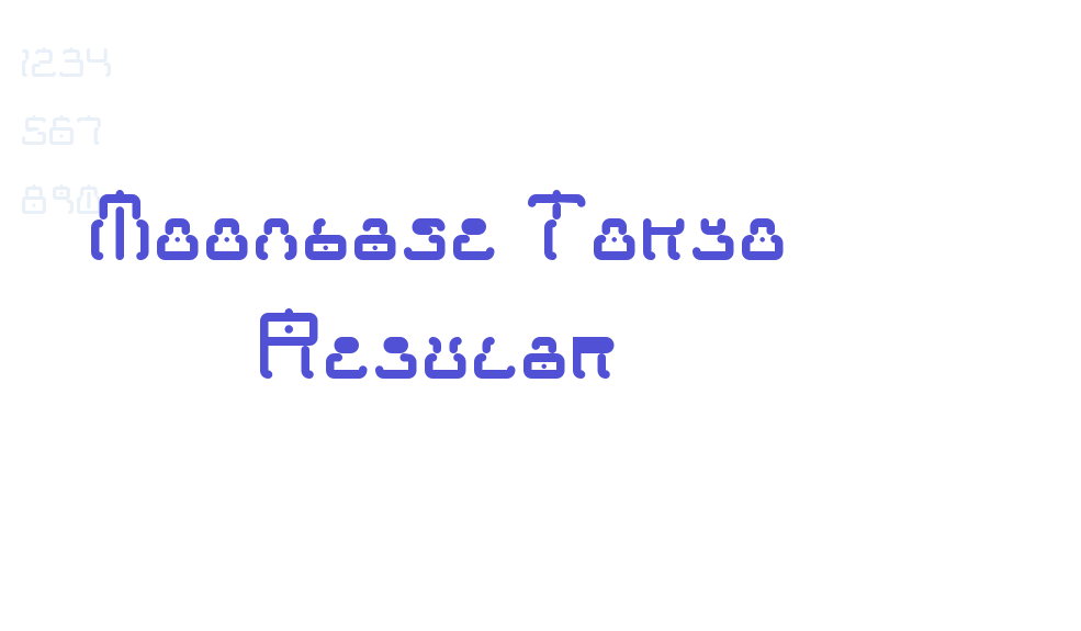 Moonbase Tokyo Regular-font-download