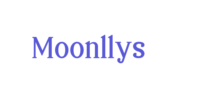 Moonllys Font