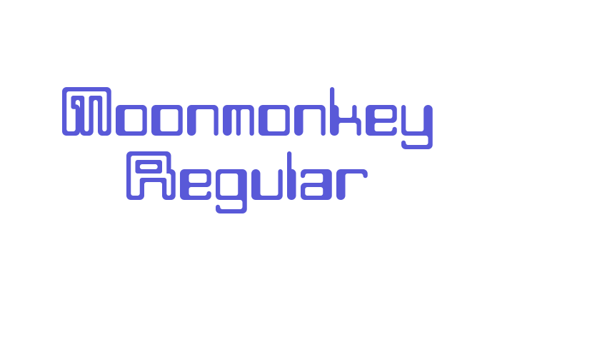 Moonmonkey Regular Font Download