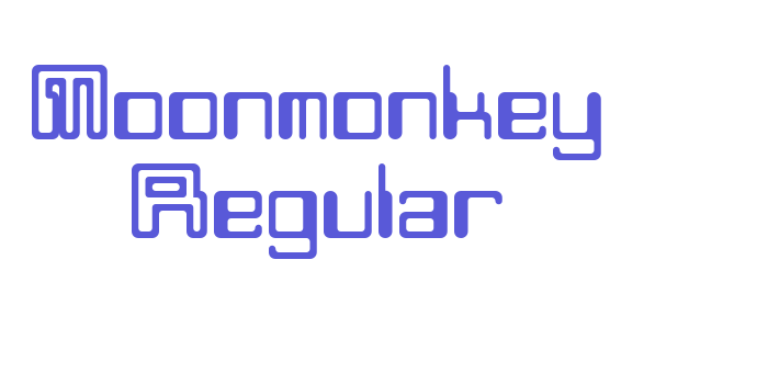 Moonmonkey Regular Font