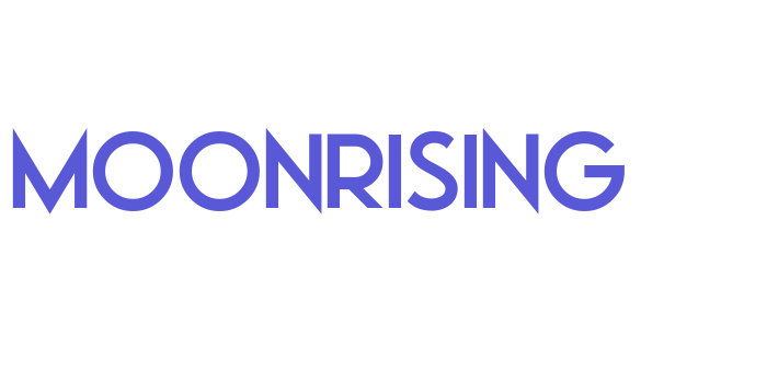 Moonrising Font Download