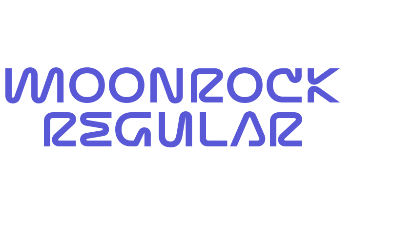 Moonrock Regular Font Download