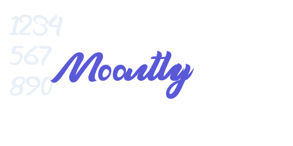 Moonthy font free