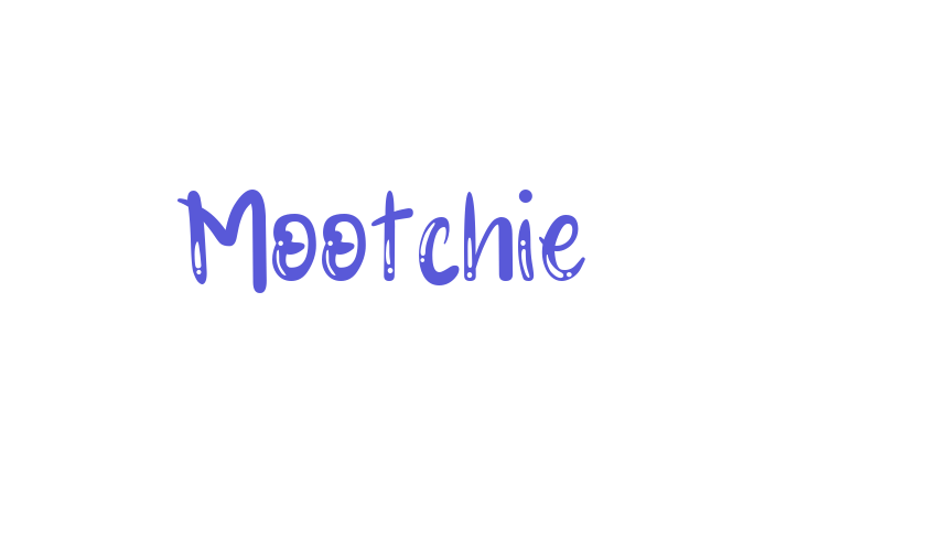 Mootchie Font Download