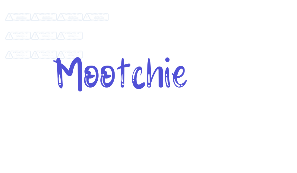 Mootchie-font-download