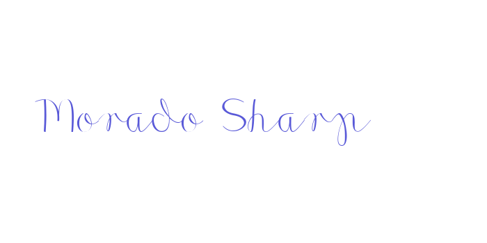 Morado Sharp Font Download