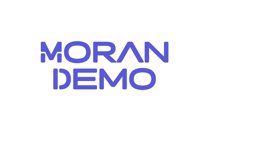 Moran Demo Font Download