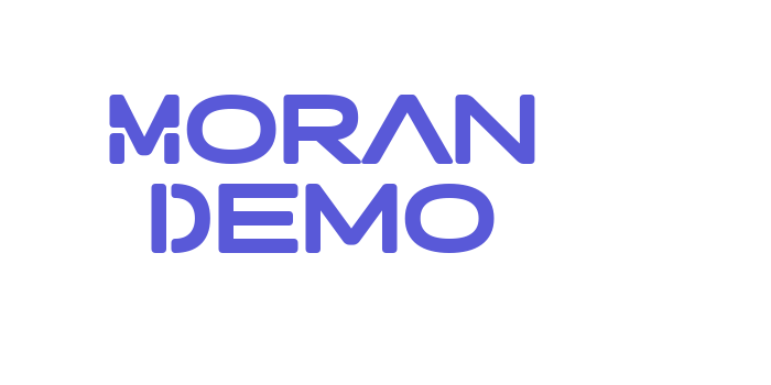 Moran Demo Font Download