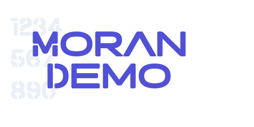 Moran Demo-font-download