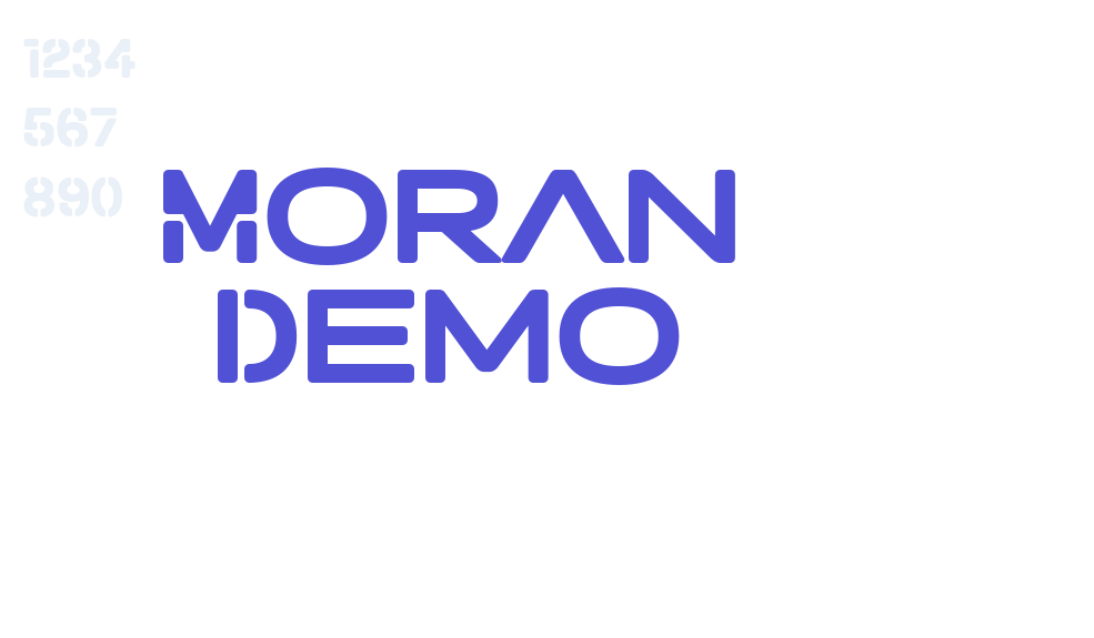 Moran Demo-font-download