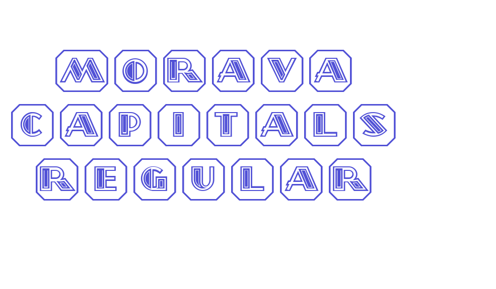 Morava Capitals Regular-font-download