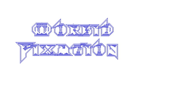 Morbid Fixation Font Download