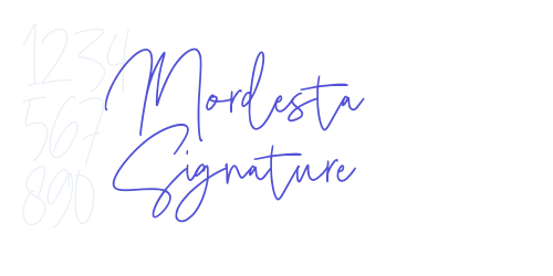 Mordesta Signature-font-download