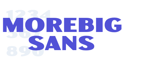 Morebig Sans-font-download