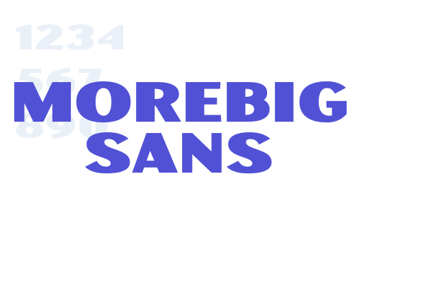 Morebig Sans