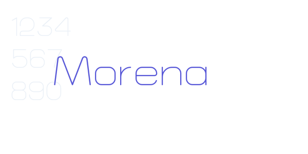 Morena font free