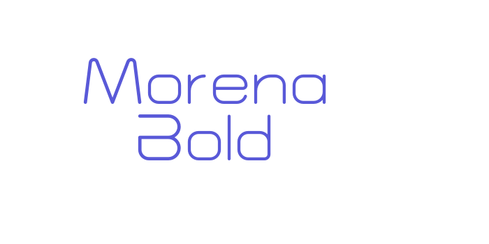 Morena Bold Font Download