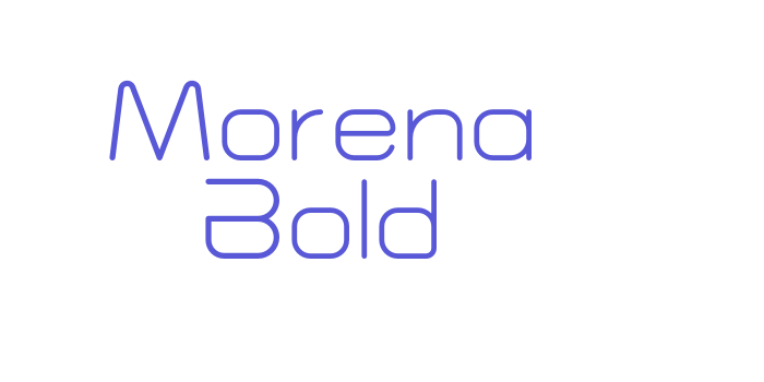 Morena Bold Font