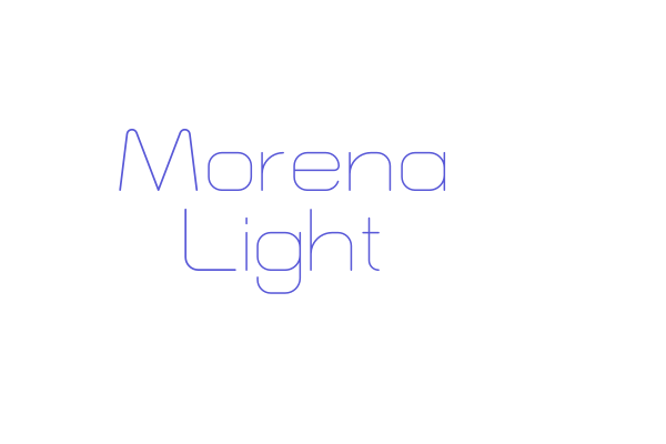 Morena Light Font