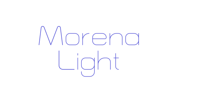 Morena Light Font Download