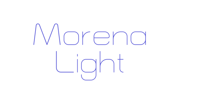 Morena Light Font