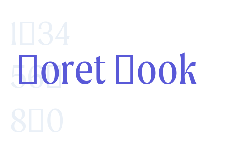 Moret Book Font Download