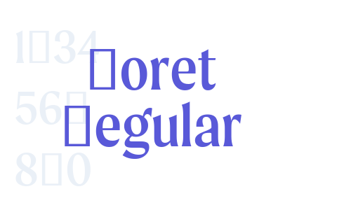 Moret Regular Font Download