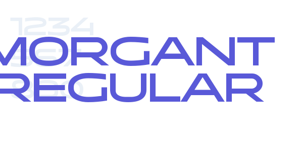 Morgant Regular font free