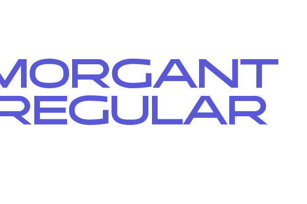 Morgant Regular Font