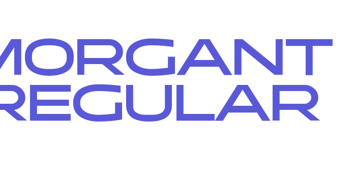 Morgant Regular Font