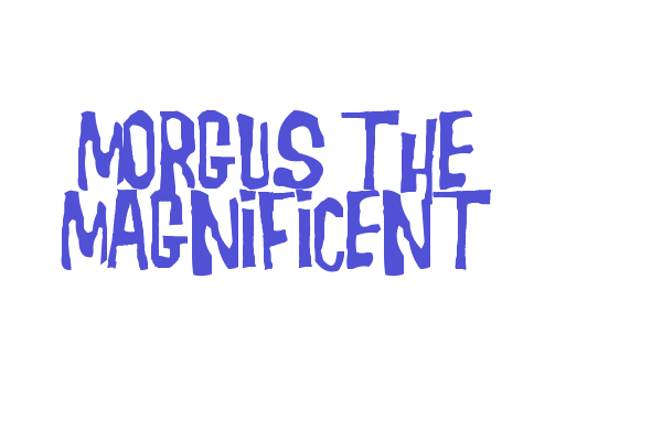 Morgus the Magnificent Font Download