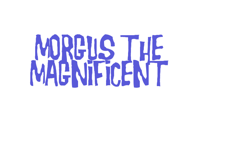 Morgus the Magnificent Font Download