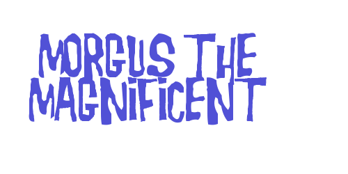 Morgus the Magnificent-font-download