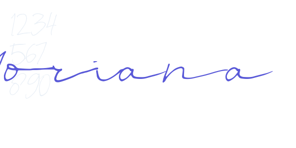 Moriana font free