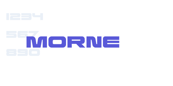 Morne font free