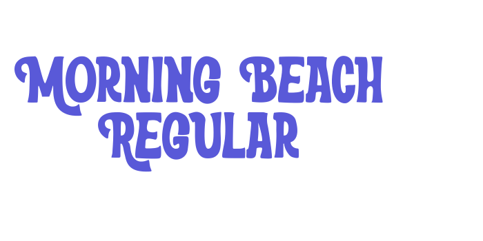 Morning Beach Regular Font Download