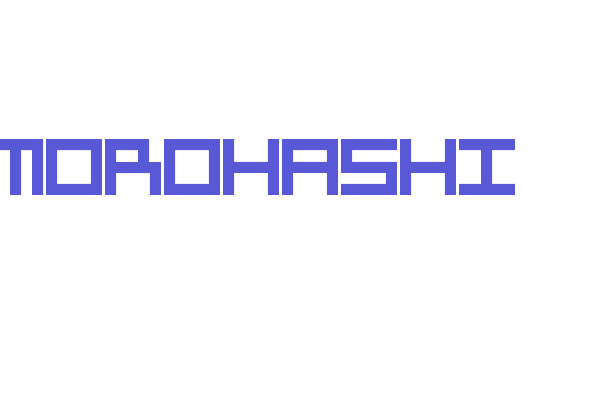 Morohashi Font