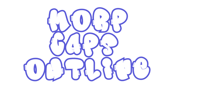 Morp Caps Outline Font Download