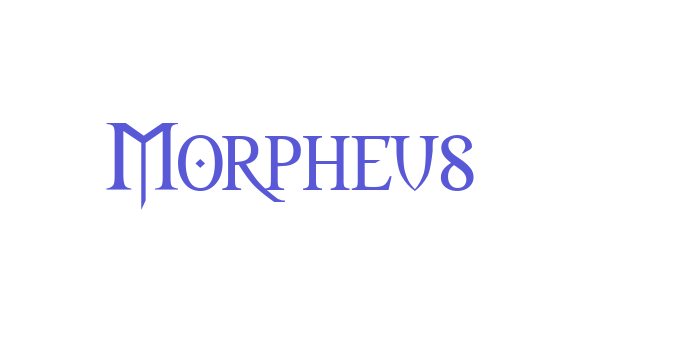 Morpheus Font Download