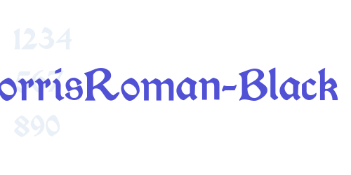 MorrisRoman-Black-font-download