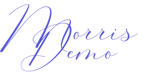 Morris Demo Font Download