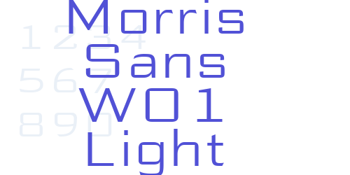 Morris Sans W01 Light-font-download