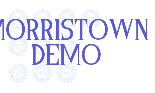 Morristown Demo Font