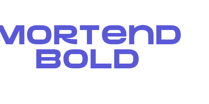 Mortend Bold Font Download