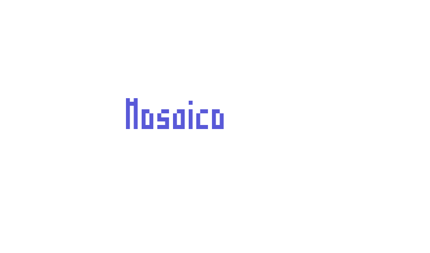 Mosaico Font Download