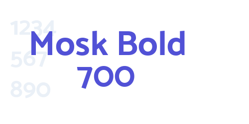 Mosk Bold 700-font-download