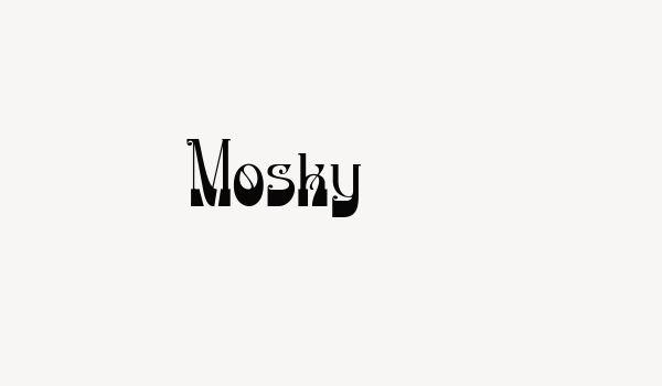 Mosky Font