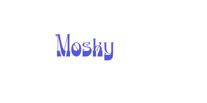 Mosky Font